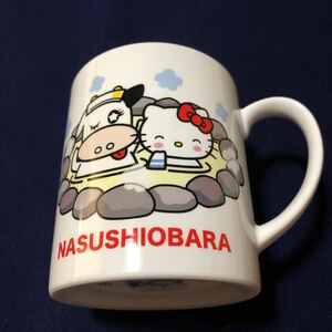 激レア非売品　ハローキティ×みるひぃ　那須塩原市限定品　陶器　マグカップ