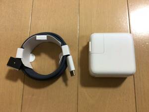 Apple純正　USB-C - MagSafe 3ケーブル（2 m）- ミッドナイトと30W USB-C電源アダプタ　MacBook Air付属品