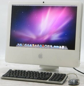 Apple iMac Late 2006 MA589J/A ■ Core2Duo-T7400/DVDマルチ/Radeon X1600/20インチ/OS10.6.8 液晶一体型