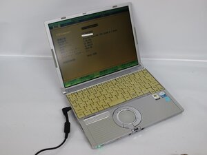 ジャンク品 ノートパソコン 12.1 型 Panasonic Let