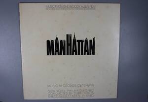 A-037 LPレコード　MANHATTAN　MUSIC FROM THE WOODY ALLEN FILM　