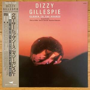 ■ディジー・ガレスピー■クローサー・トゥ・ザ・ソース■Dizzy Gillespie■Closer To The Source■K28P-6330■Fusion■Stevie Wonder■帯