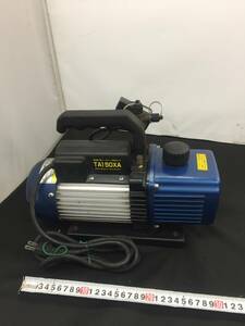 【中古品】イチネンTASCO TA150XA 高性能ツーステージ真空ポンプ(オイル逆流防止弁付)　/IT8NX5Z9F66X