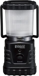 中古 ジェントス LEDランタン エクスプローラー プロフェッショナル EX-777XP 停電時用 明かり ライト 防災 ＆#8206;電池式 耐水