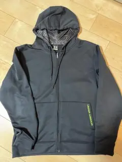 UNDER ARMOUR フルジップパーカー Lサイズ ブラック