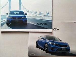 ★　ホンダ　HONDA　CIVIC シビック　本カタログ　2022年6月　&　アクセサリーカタログ　2022年7月　★