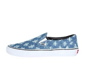 Supreme Vans Slip-On Hole Punch Denim "Blue" 27cm VN0A38DD2DD