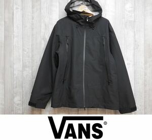 【新品】25 VANS MTN HIGH-COUNTRY 3L JACKET - Lサイズ - Black 正規品 スノーボード ウェア 3レイヤー ジャケット