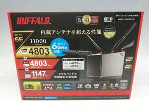 L244-96【未使用品】BUFFALO/バッファロー　無線LAN/Wi-Fiルーター　WXR-11000XE12 /D