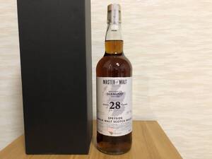 【希少】グレンリヴェット 28年／1989~2018 マスターオブモルト／シングルカスク 48,2% 700ml／GLENLIVET MASTER of MALT AGED 28 YEARS