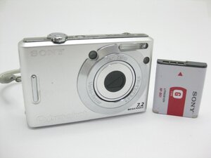 ★ハローカメラ★ 4380 SONY/DSC-W35 [720万画素] (記録.再生OK)メモリースティックDuo使用.おまけ電池付 動作品 即決あり