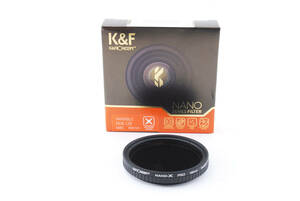 【使用感少ない美品です】K&F Concept NDフィルター49㎜　KF-49NDX8-128 　元箱・ケース付き
