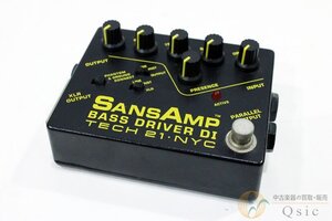 [良品] Tech 21 Sansamp Bass Driver DI V1 旧式ながら今も人気/ドンシャリやパンチのあるロックサウンドが得意 [MLD64]【神戸店在庫】