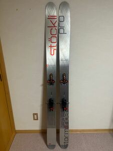 スキー板　stockli stormrider pro115 185cm