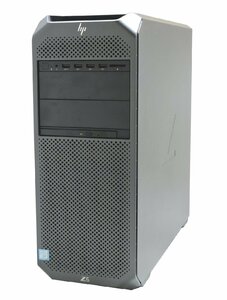 HP Z6 G4 Workstation Xeon Silver 4108 1.80GHz×2基 64GB 4TBx2 M.2 NVMe 512GB DVDスーパーマルチ Win10 Pro for Workstation