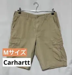 Carhartt ベージュ リップストップカーゴショートパンツ