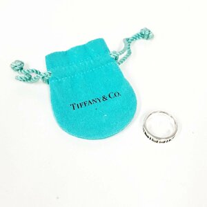 【1円スタート】【保存袋付き】TIFFANY & Co. ティファニー シルバー アトラス 5.4g 925刻印 指輪 リング 357682