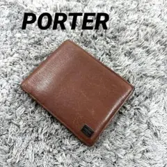 PORTER ポーター カレント 二つ折り財布 レザー