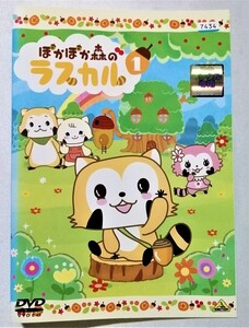 レンタル落ちDVD『 ぽかぽか森のラスカル 全6枚 』 ジャケットとディスクのみ、ケースなし。