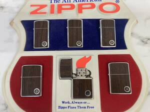 ①レア 未使用 展示品 Zippo ビンテージ コレクター保管品 The All American ZIPPO　レギュラー 3点　スリム 3点