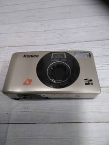 【04】送料185円 Konica コニカ S mini コンパクトカメラ 動作未確認