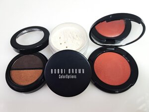 ボビイ ブラウン　BOBBI BROWN　ポット ルージュ　リップカラー/チークカラー　アイシャドウ　アイパール　3個セット　KES-3046