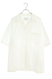 プラダ PRADA UCS414 サイズ:5XL 総柄コットン半袖シャツ 中古 SS13