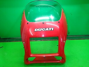 DUCATI　400SS　Jr　ドゥカティ　400SSジュニア　純正アッパーカウル　スクリーン付き　大傷、割れなし！　JUNIOR