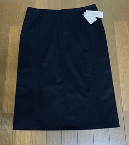 ◇新品W76◇フロントスリット*ストレッチベーシックスカート*StyleNote*黒*