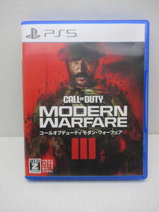 56/R054★Call of Duty Modern Warfare Ⅲ/コール オブ デューティ モダン・ウォーフェア3★PlayStation5★プレイステーション5★中古品