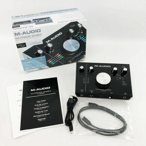 《ジャンク》M-AUDIO M-TRACK 2x2M オーディオMIDIインターフェイス/店頭/他モール併売 《楽器・山城店》R093