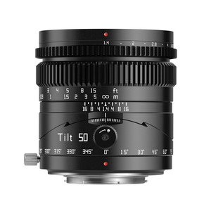 銘匠光学 TTArtisan Tilt 50mm f/1.4 マイクロフォーサーズマウント ティルトレンズ チルト ブラック オリンパス レンズ