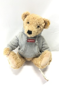 【送料無料】東京)◇supreme / Steiff Bear Heather Grey シュプリーム シュタイフ ベア テディベア 2018FW1220010