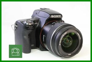 【同梱歓迎】ジャンク■Sony α55+DT 18-55mm F3.5-5.6 SAM■■バッテリー・チャージャーなし■EEE2307