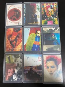 X JAPAN hide トレカ　9枚セット