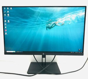 HP 27インチ 液晶モニター/ Z27n G2/IPS/USB Type-C対応/3辺狭額縁/WQHD/2560x1440/非光沢/画面回転/高さ調整/ 使用時間6217H