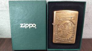 ★☆#9604 Zippo ジッポー インディアン ヴィンテージ 箱付き☆★