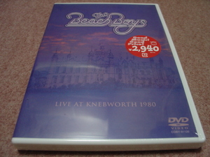 廃盤未開封ライブDVD●The Beach Boys Live At Knebworth 1980 ザ・ビーチ・ボーイズ ライヴ・アット・ネブワース●ブライアン・ウィルソン