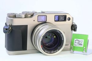 【同梱歓迎】実用■コンタックス CONTAX G1 ボディ+Planar 45mm F2■ROM未改造■液漏れわずか■AK716