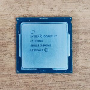 パソコンCPU Core i7-9700K 3.6GHz 動作確認済み9.