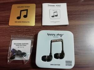 happy plugs In-Ear カナル型イヤホン