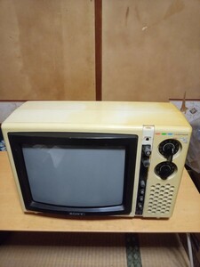 希少 SONY ソニー Trinitron トリニトロン ブラウン管 テレビ KV-1300 昭和 レトロ