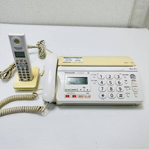 Panasonic KX-PW308-W パーソナルファックス 子機 KX-FKN526 電話機 固定 ファックスFAX おたっくす