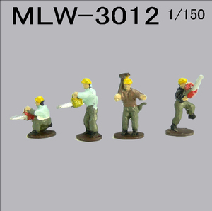 MLW3012　林業作業員・切り出し・3箱セット