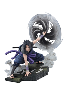 【新品/公式】NARUTO フィギュアーツZERO ［超激戦］うちはサスケ-万華鏡写輪眼の光と闇- 公式グッズ colleize