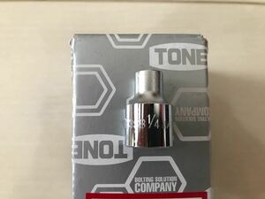 トネ(TONE) ソケット(6角) 3SB-08差込角9.5mm(3/8) 二面幅1/4inch インチ