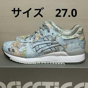 新品 27.0 US9 ATMOS ASICS GEL LYTE 3 WORLD MAP