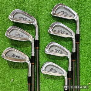 アイアンセット(9I抜け)☆ベンホーガン(BenHogan)☆EDGE(エッヂ)(エッジ)☆3I～8I,PW(7本セット)☆純正カーボン