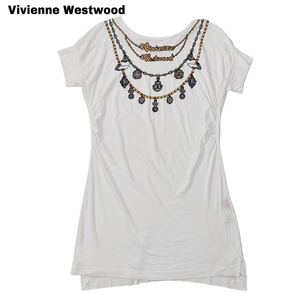 【Vivienne Westwood】ジュエリープリントワンピース