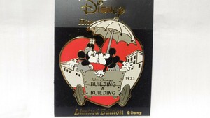 Disney/ディズニー★ヒストリーオブアート ピンバッジ Limited Edition【ミッキーの摩天楼狂笑曲/Building a Building】ピンズ 限定品